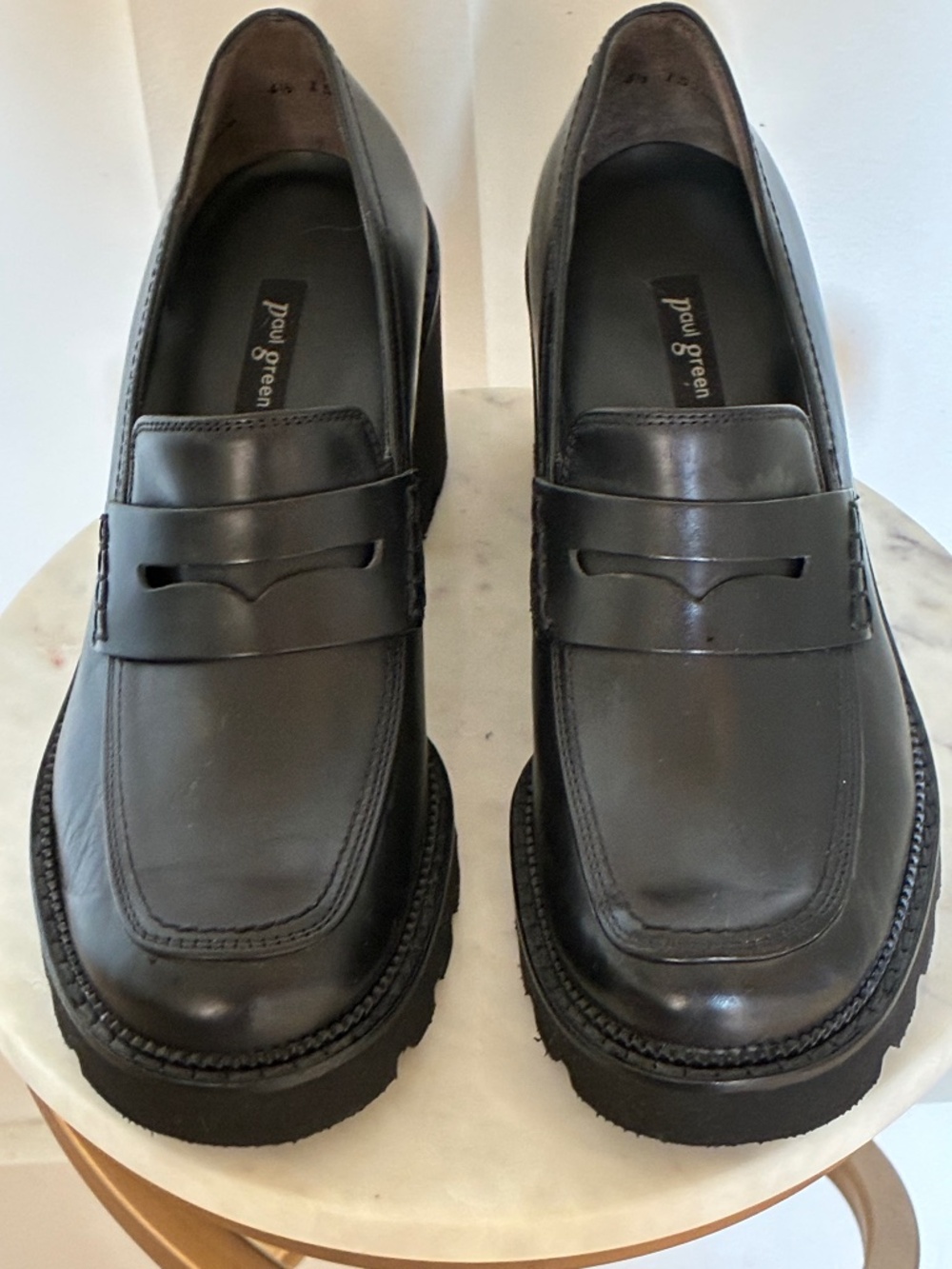 NEW Paul Green Janice heeled loafers